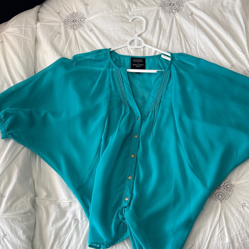 Teal Blouse
